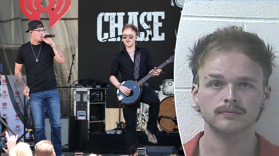 Country singer's bassist arrested on child sex charges moments after performing at music festival