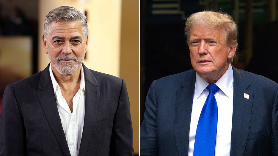 George Clooney takes aim at Trump, says he was 'a big goofball' before politics