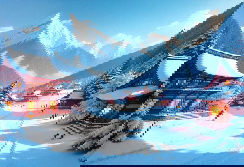 Japan Transforms Into a Winter Wonderland with Ski Resorts, Hot Springs, and Stunning Snow Festivals Across the Country