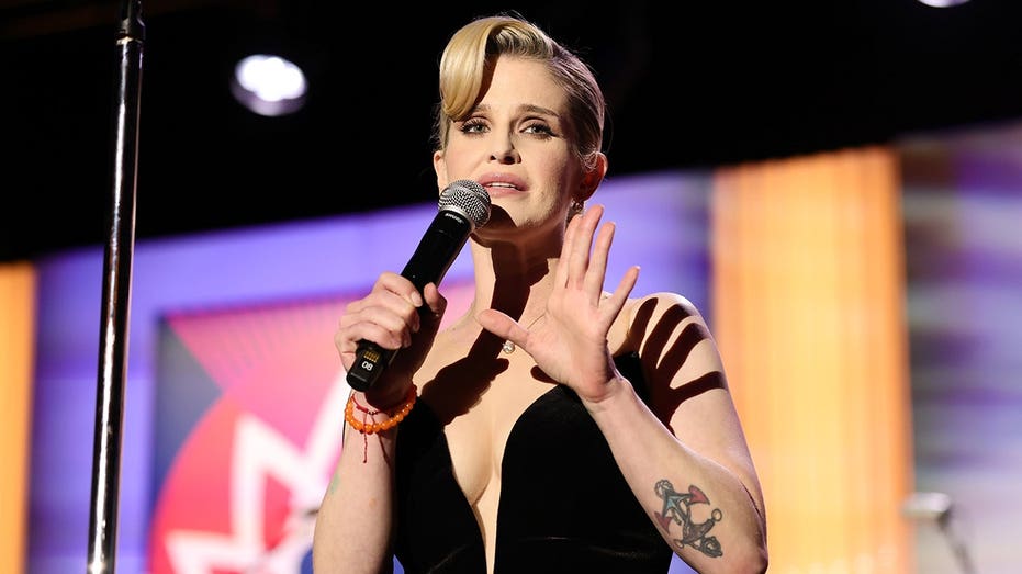 Kelly Osbourne wows in leopard-print swimsuit as she steps 'away from the madness'