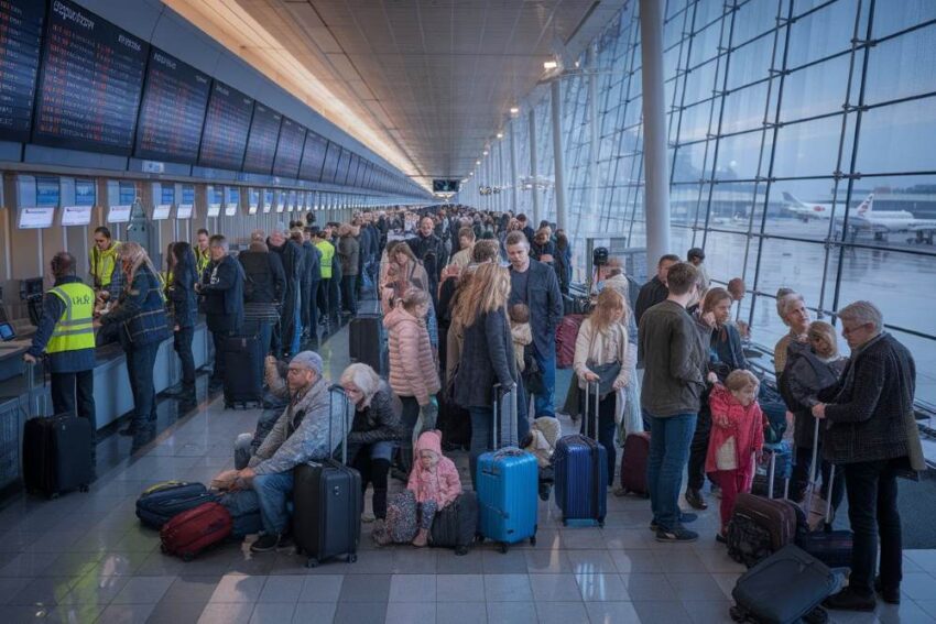 Thousands of Passengers Stranded in Europe as UK, Greece, Hungary, Germany, Turkey Cancel 416 and Delay 1,025 Flights for Pegasus, Emirates, easyJet, SAS, BA Euroflyer, with Major Chaos at London, Athens, Budapest, Hamburg, Istanbul and Beyond