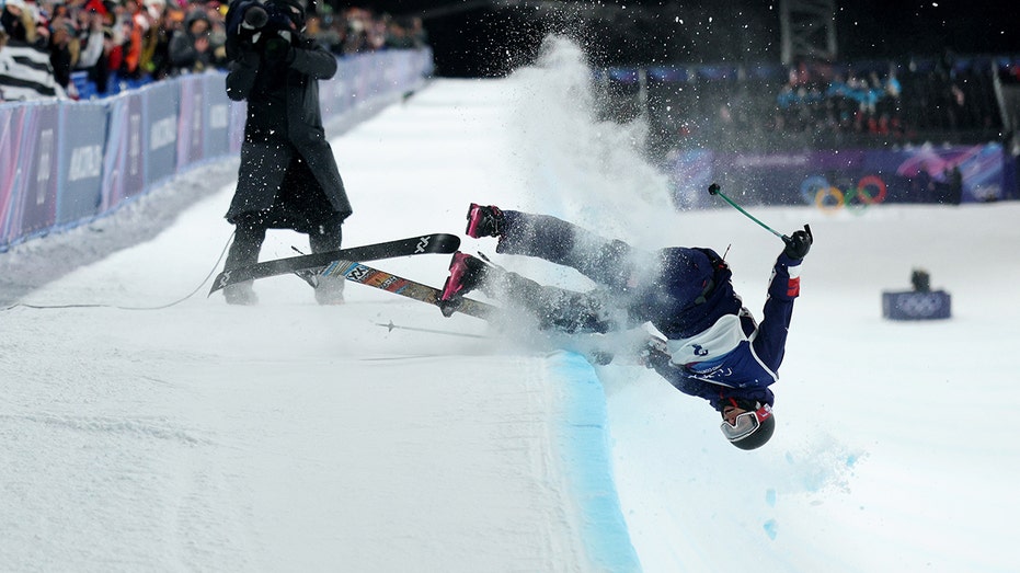 US skier's quest for Olympic gold comes to a crushing halt after terrifying crash